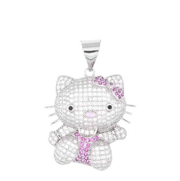 P8000 Kitty Pendant - Selah925.com