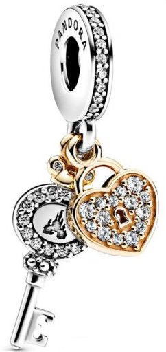 P8159 Key Heart Pendant - Selah925.com