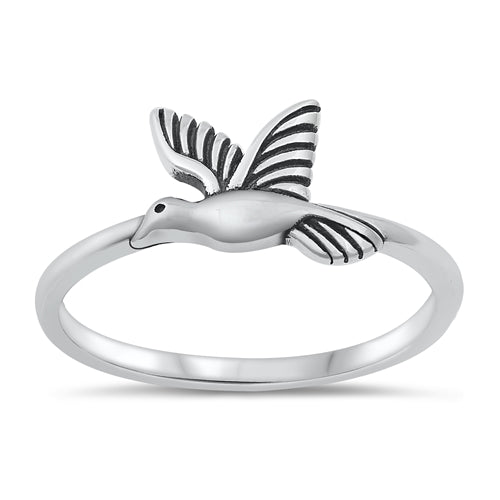 R1017 Hummingbird Ring - Selah925.com