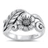 R1089 Flower Ring - Selah925.com