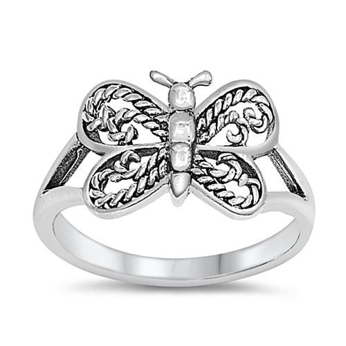 R1104 Baby Butterfly Ring - Selah925.com