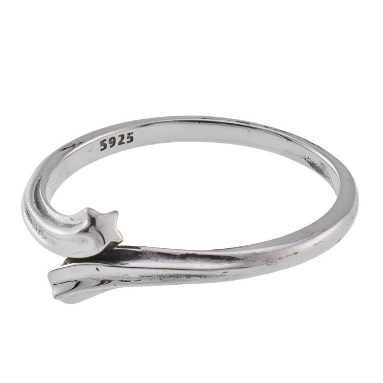 R2042 Rhodium Ring - Selah925.com