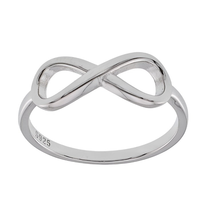 R2045 Rhodium Plated Ring - Selah925.com