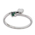 R2046 Green CZ Ring - Selah925.com