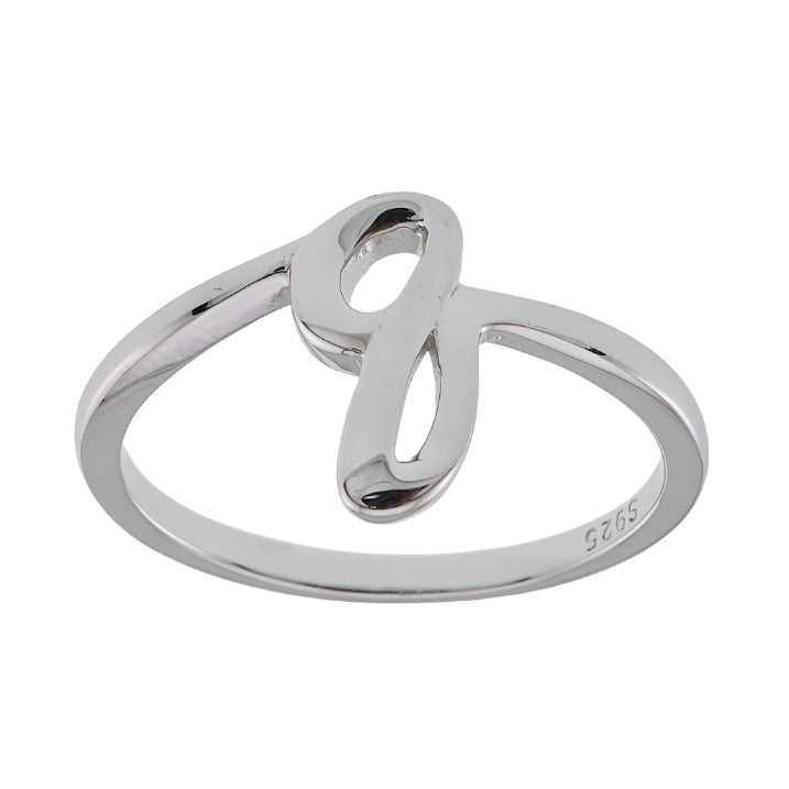 R2047 Letter Q Ring - Selah925.com