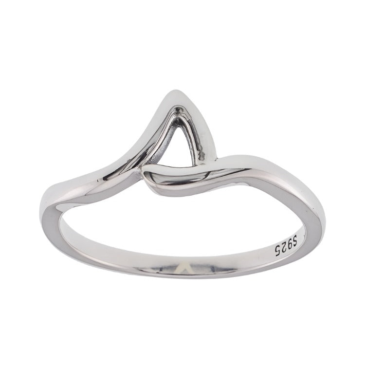 R2047 Letter S Ring - Selah925.com