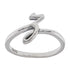 R2047 Rhodium Plated Letter Z Ring - Selah925.com