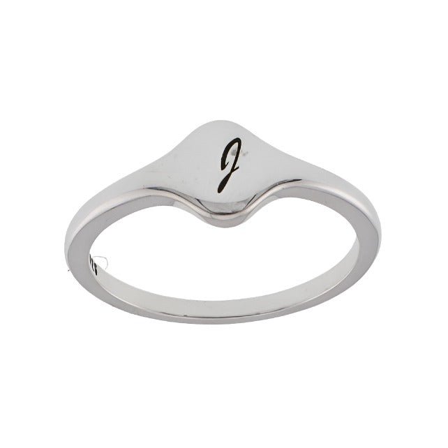 R2048 Letter J Ring - Selah925.com