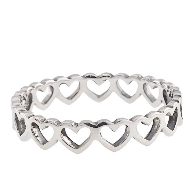 R2055 Heart Ring - Selah925.com