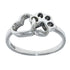 R2056 Heart & Paw Ring - Selah925.com