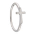 R2058r Cross Rhodium Ring - Selah925.com