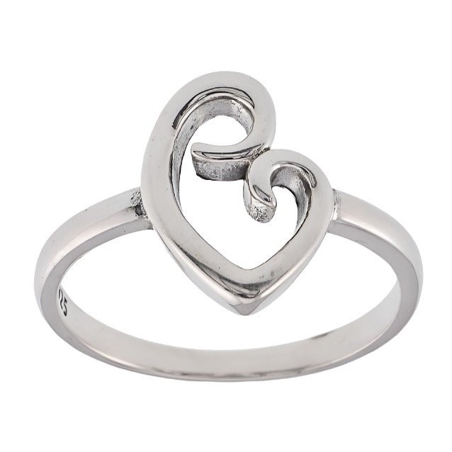 R2061 Heart Ring - Selah925.com