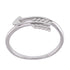 R2068r Arrow Rhodium Ring - Selah925.com