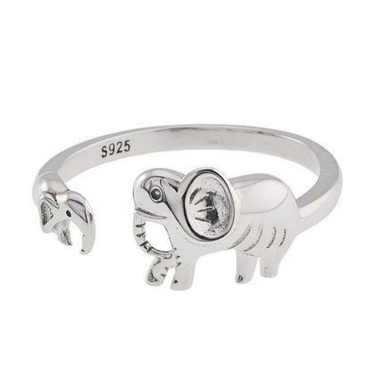 R2071 Two Elephants Ring - Selah925.com