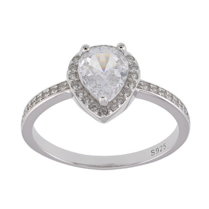 R2073r CZ Rhodium Ring - Selah925.com