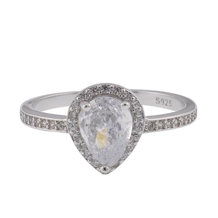 R2073r CZ Rhodium Ring - Selah925.com