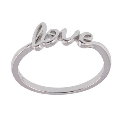 R2077r Love Rhodium Ring - Selah925.com