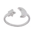 R2085r Star and Moon Rhodium Ring - Selah925.com