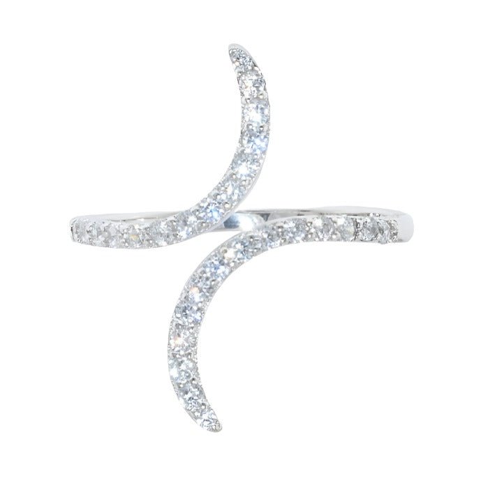 R2089r Swirl Rhodium Ring - Selah925.com