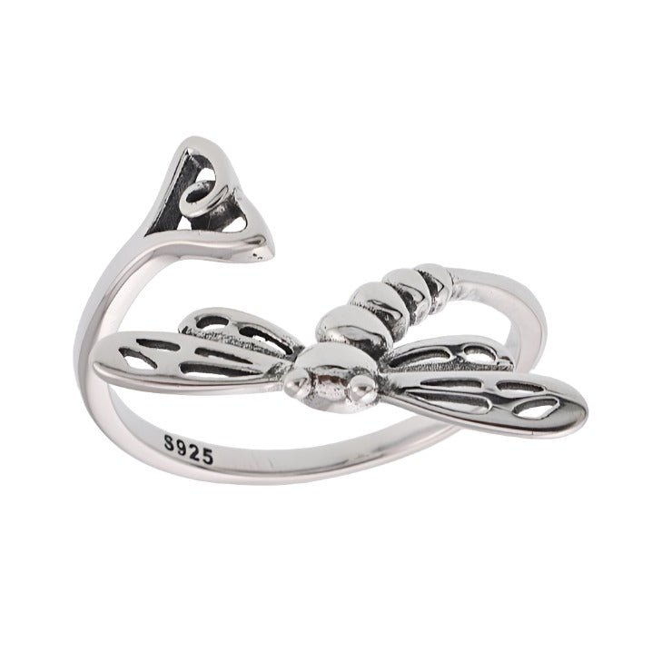 R2096 Dragonfly Ring - Selah925.com