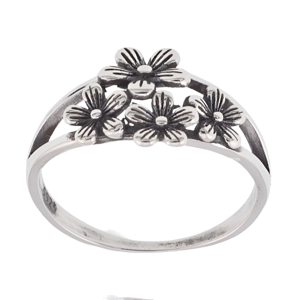 R2126 Flower Ring - Selah925.com