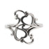 R2127 Heart and Swirls Ring - Selah925.com