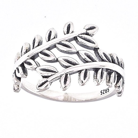 R2146 Leaf Ring - Selah925.com