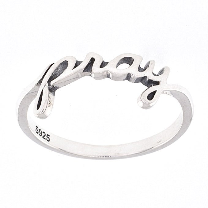 R2155 Pray Ring - Selah925.com