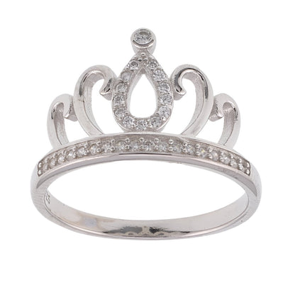 R3002 Crown Cz Ring - Selah925.com