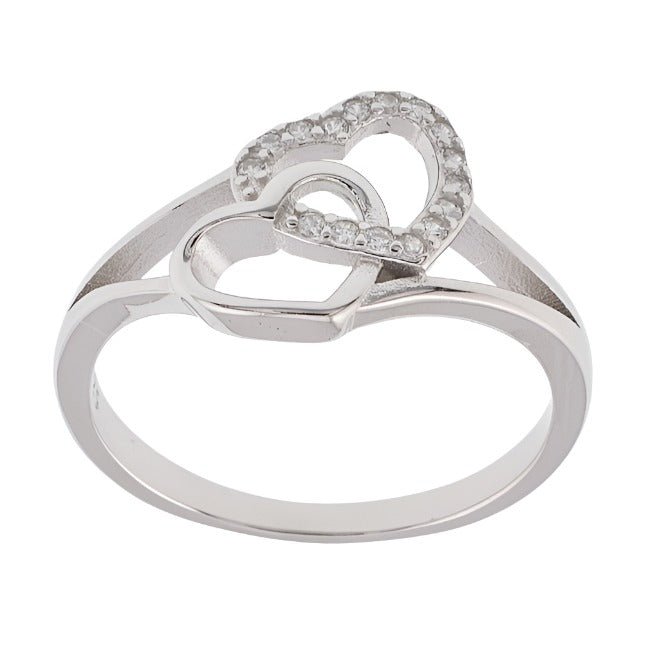 R3006 Heart Cz Ring - Selah925.com