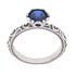 R3008 Blue Gemstone Ring - Selah925.com