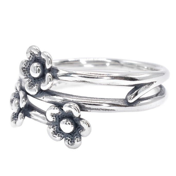 R4024 Flowers Ring - Selah925.com