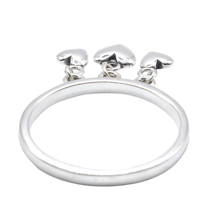 R4030 Hearts Charms Ring - Selah925.com