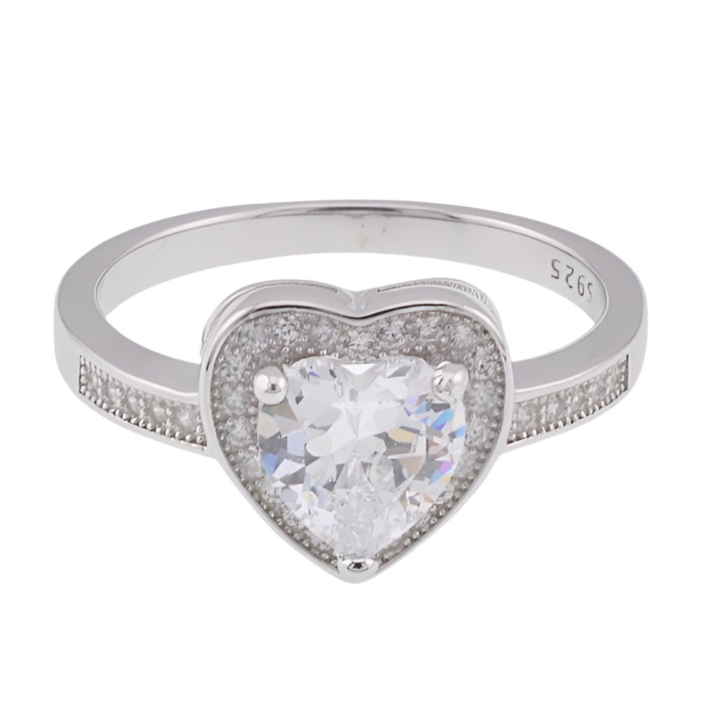 R4045 Heart Ring - Selah925.com