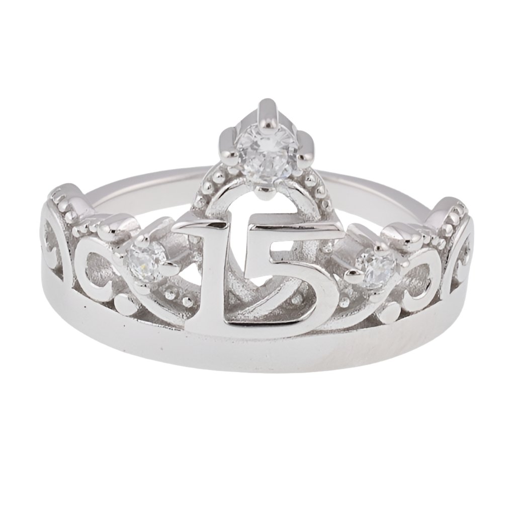 R4046 Quinceañera 15 Ring - Selah925.com