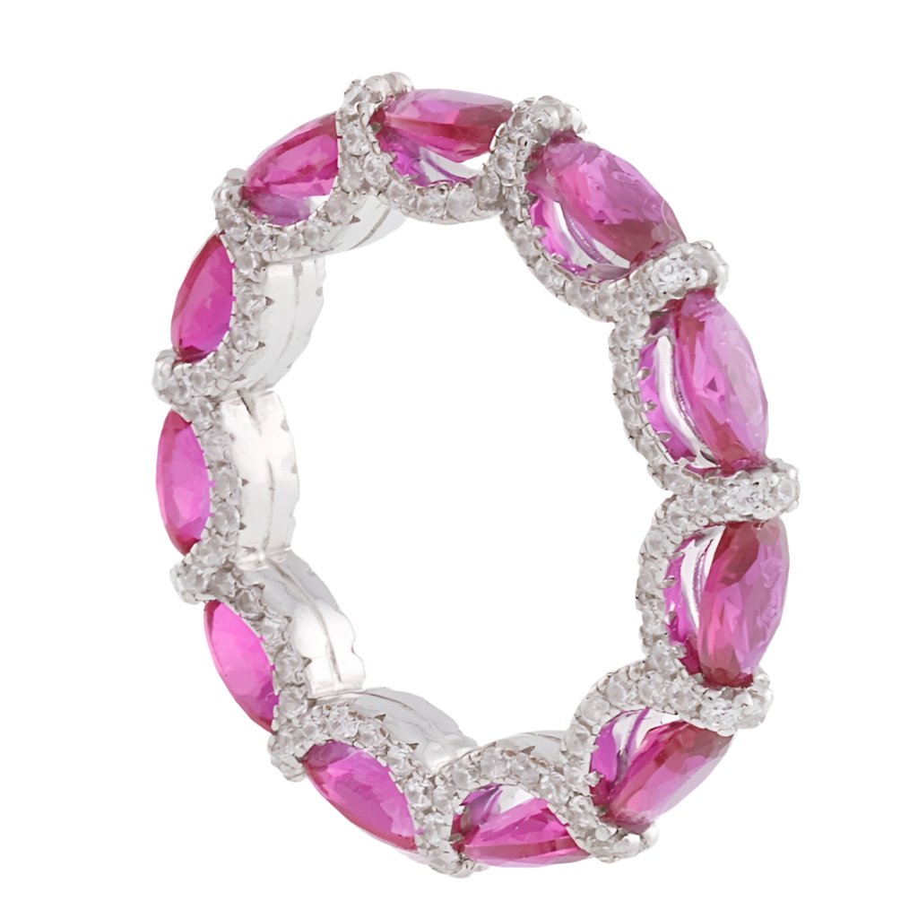 R5002 Fushia Ring - Selah925.com