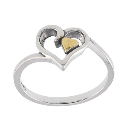 R5011 Hearts Ring - Selah925.com