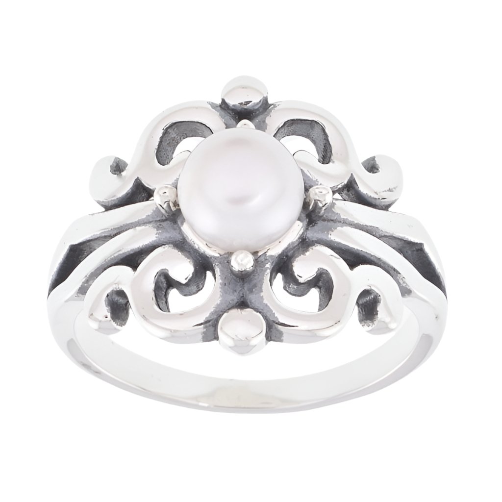 R5030 Pearl Ring - Selah925.com