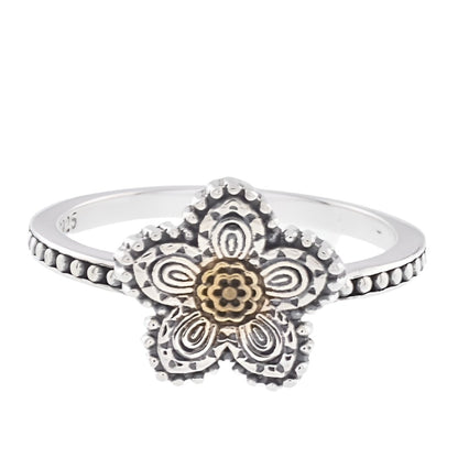 R5031 Flower Ring - Selah925.com