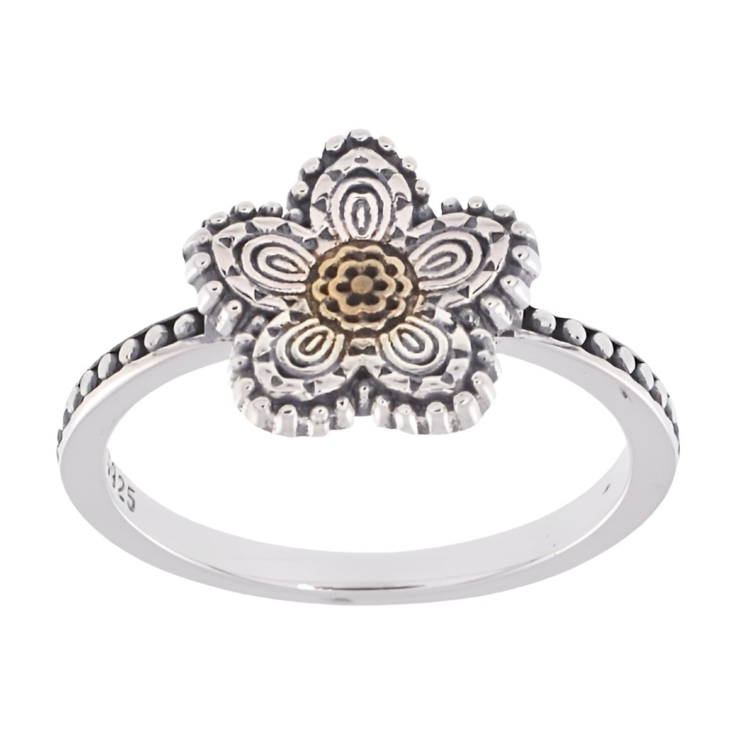 R5031 Flower Ring - Selah925.com