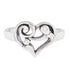 R5043 Mother &Child Heart Ring - Selah925.com