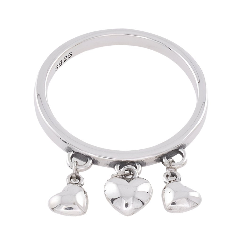 R5045 Charm Holder Ring - Selah925.com