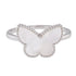 R6003 White Butterfly Ring - Selah925.com