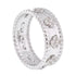 R6010 CZ Clover Ring Band - Selah925.com