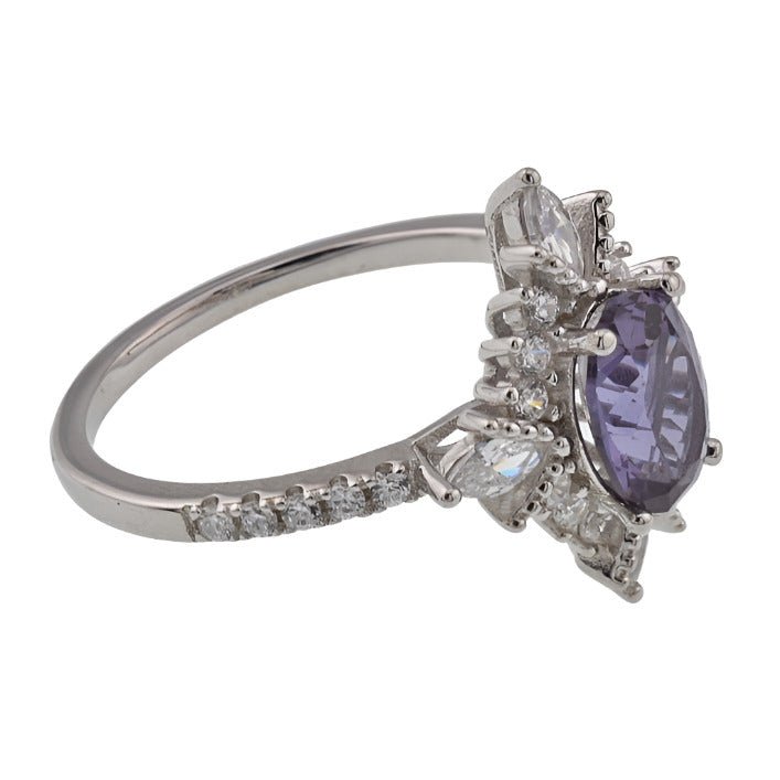 R8006 Purple Cz Rings - www.Selah925.com