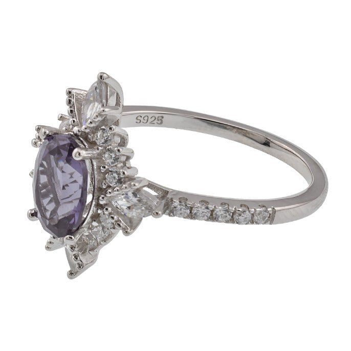 R8006 Purple Cz Rings - www.Selah925.com