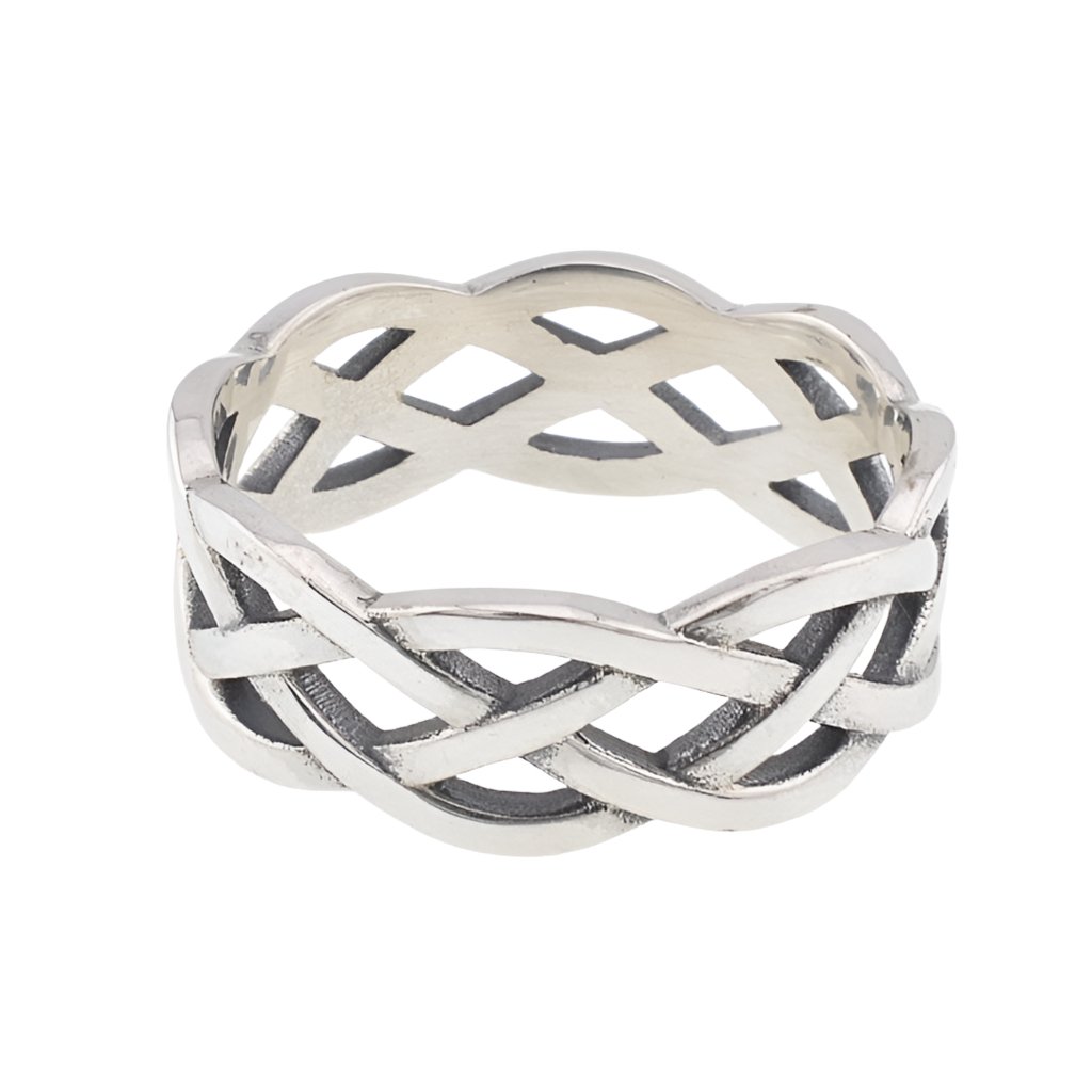 R8009 Trinity Ring Band - Selah925.com