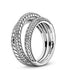 R8010 CZ Band Ring - Selah925.com