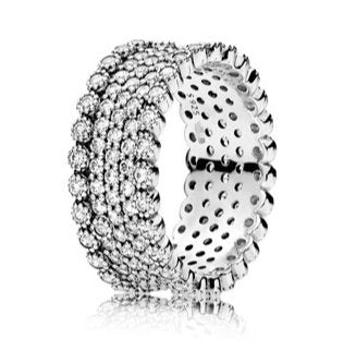 R8011 CZ Band Ring - Selah925.com