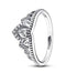 R8013 CZ Crown Ring - Selah925.com